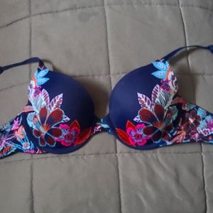Blue floral VS bra
